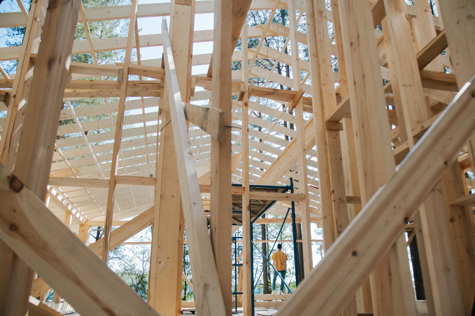 A Stillwater home under construction
