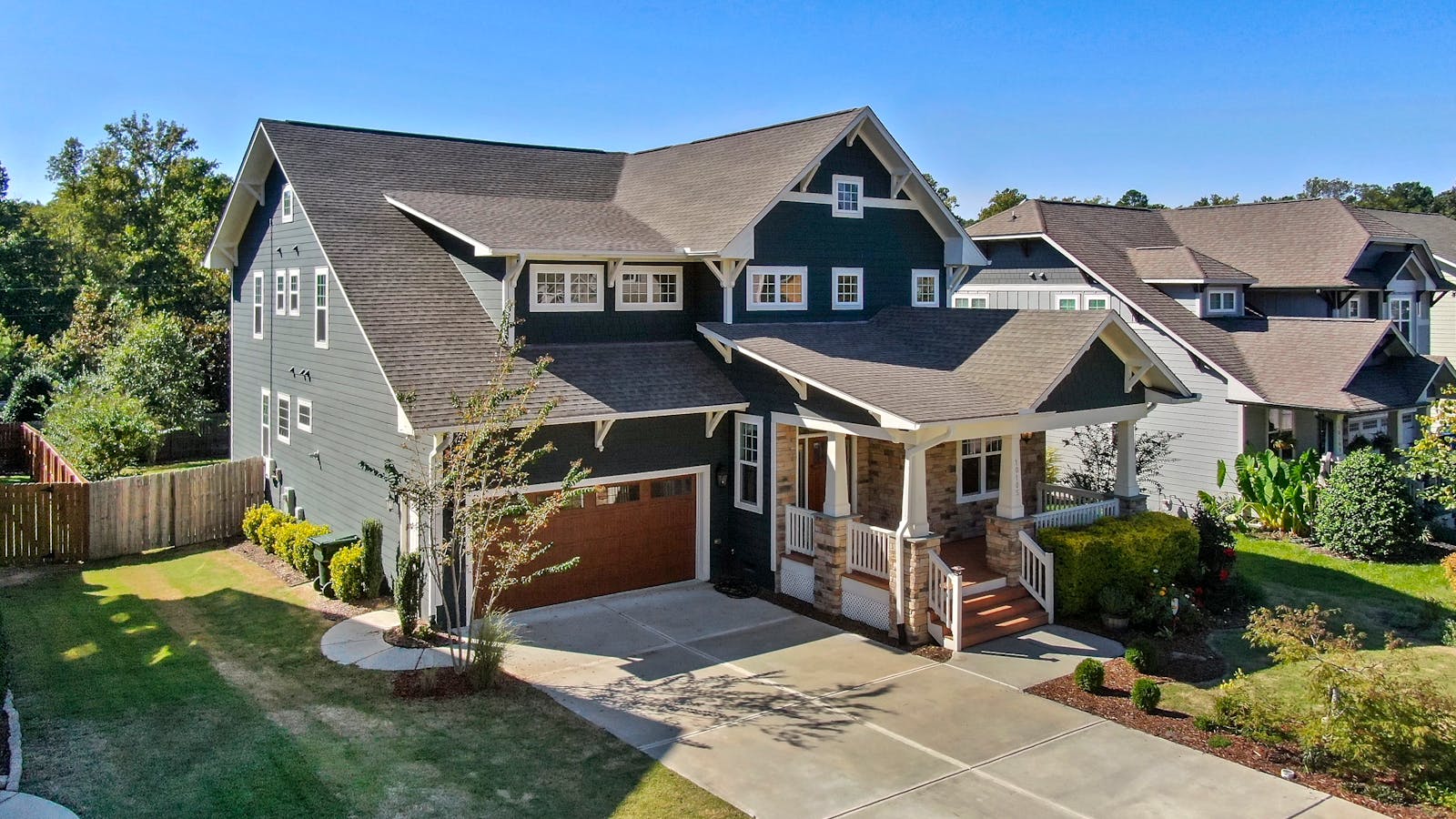 Craftsman two-story home