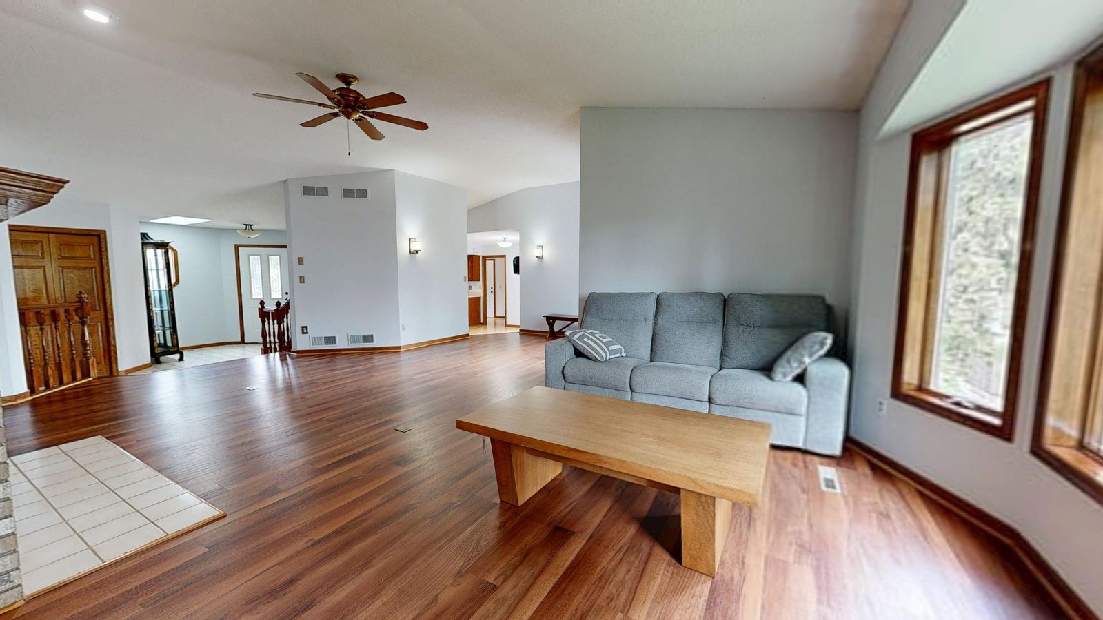 Bright living room